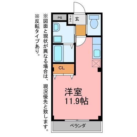 I-STAGE東岩田の物件間取画像